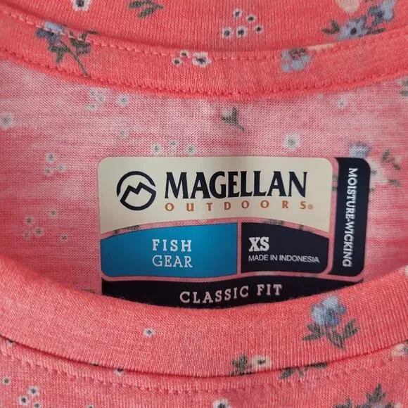Magellan Floral Sleeveless Pink Floral Fishing Gear Top Size XS NWT | Outdoor - Picture 2 of 6